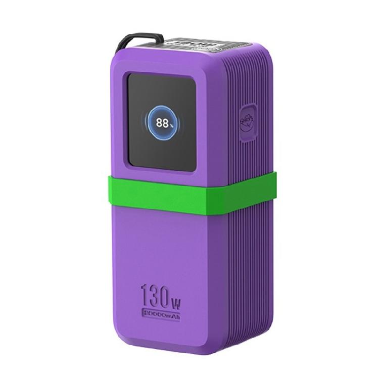 Shockproof Silicone Case for 130W/100W 20000mAh Energy Bank Fast Charging Cable Organizers Storage Case Silicone Guard