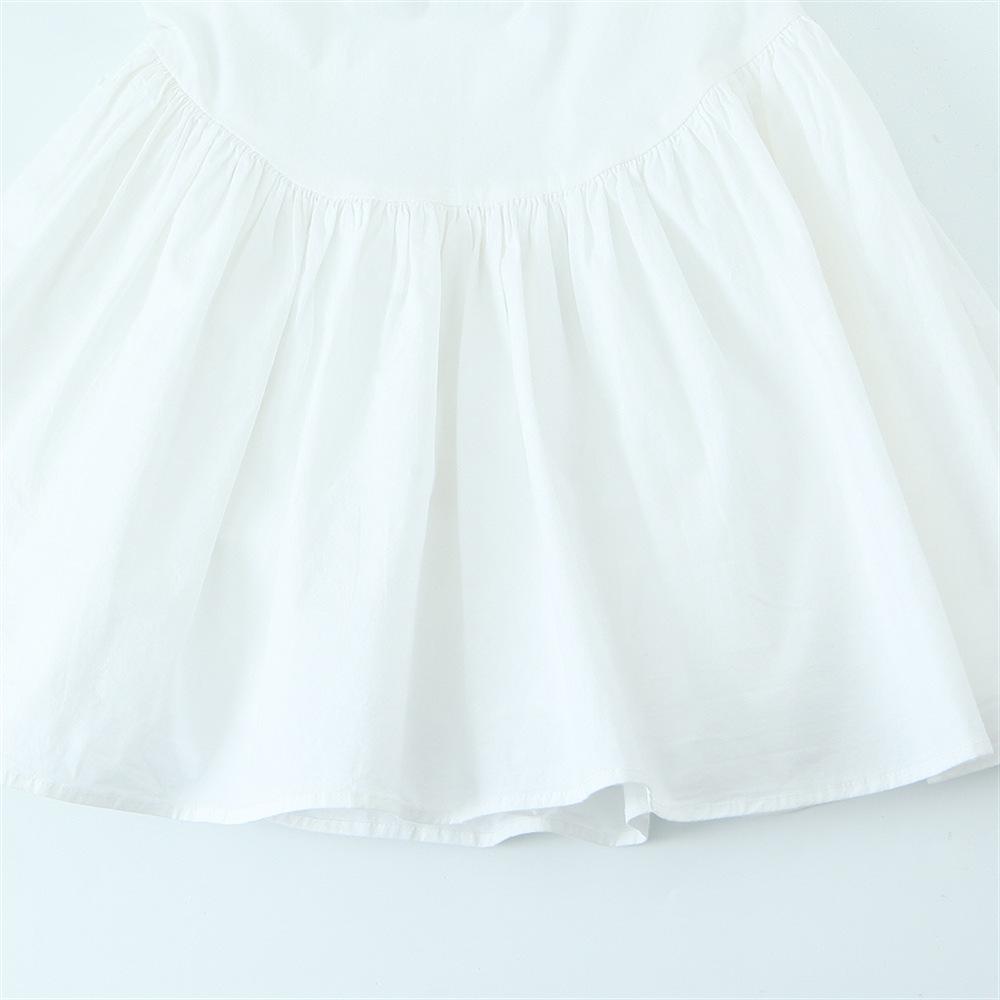 2025 Spring/Summer Slim Fit V-Neck Lace Patchwork Dress - Sweet Princess Style for Women