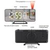 Best Price Home Desk Table Decoration Analog/Digital Projection Alarm Clock Radio LED Display Featuring Electronic Movement Type
