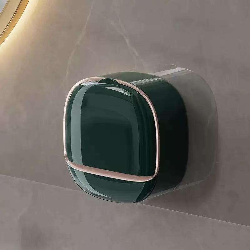 Waterproof Soap Box for Shower Hanging Soap Holder with Drainage for Bathroom Storage