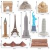 Simulation Building Models Around The World Children'S Educational Cognition Features Landmarks Architectural Ornaments Toys
