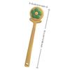 Soft Hair Shower Body Brush Long Handle Bathroom Wash Brush Bathing Massage Back Body Scrubbing Supplies Exfoliating Brush