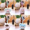 Three V3 Baby Plush Keychain Cute Cartoon Keyring Giftgiving Doll Decoration