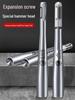 Electric Hammer Striking Head for Anti-Theft Door/Window Installation and Anchor Bolt Punching.