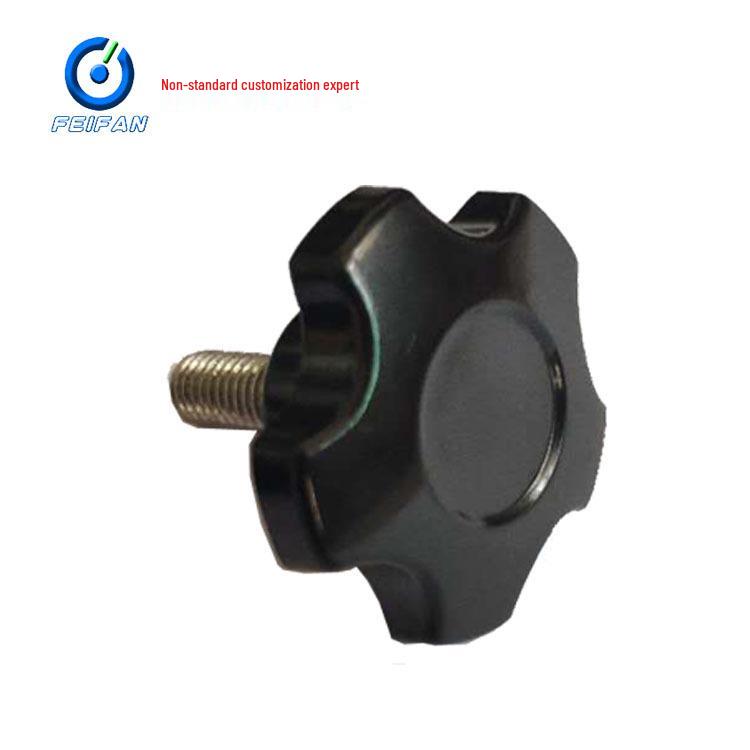 Extraordinary Craftsman Adjustable M8*40 Star Knob Pentagonal Handle Handwheel Adjustment Tool