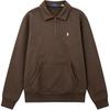 Polo FW25 Small Pony Logo Embroidered Polo Neck Casual Long Sleeve Sweatshirt Men Sweatshirt 710967690-006