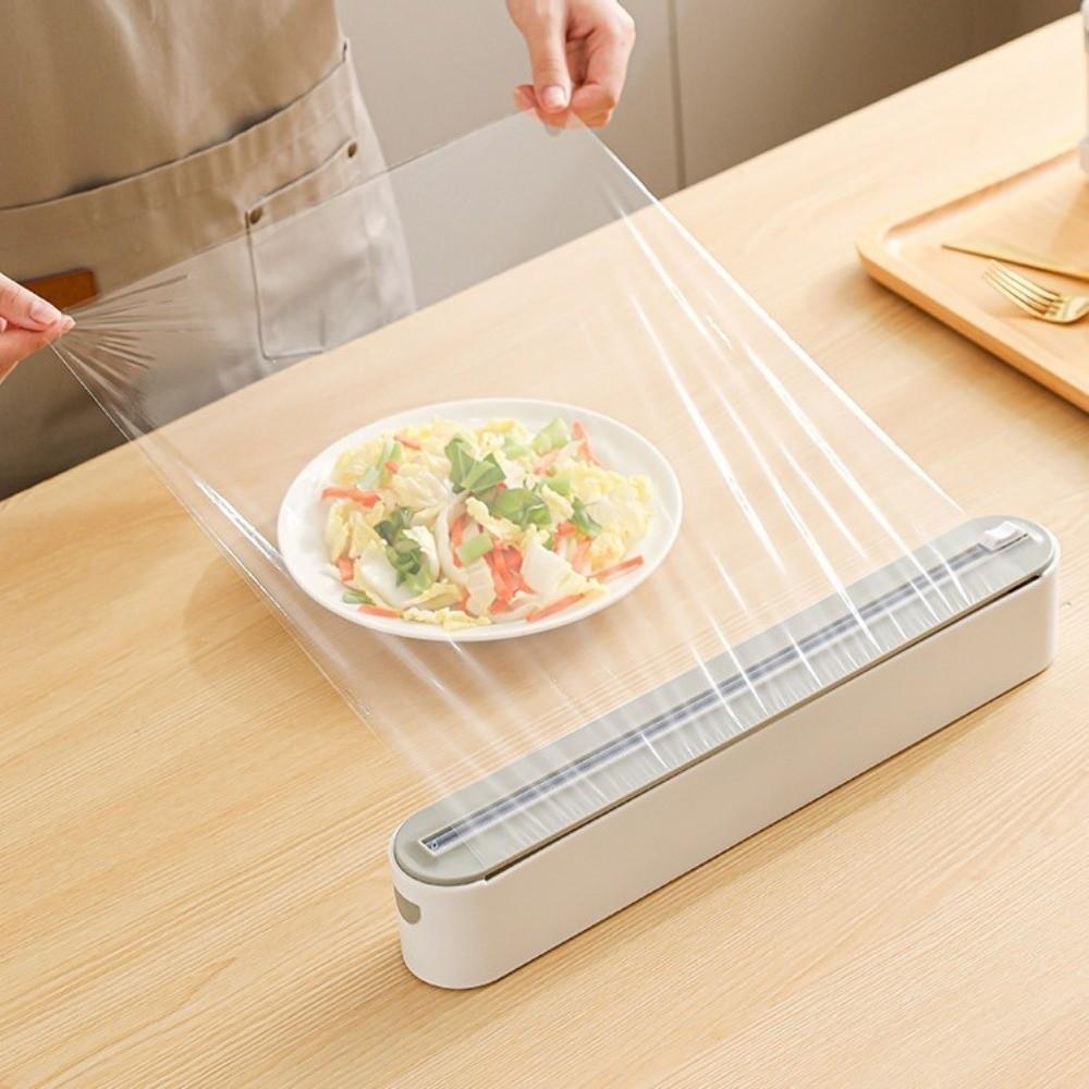 Durable Wrap Dispenser Magnetic Stretch Film Cutter Food Cling Film Dispenser kitchen