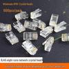 1000 Pcs RJ45 Cat5e 8P8C Network Cable Crystal Plugs for 100Mbps