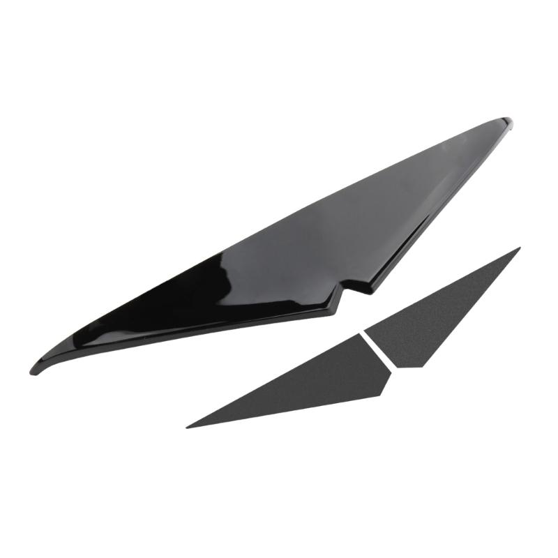 Motorcycle Front Headlight Trim Motorbike Accessories Upper Tip Cover Headlamp Eyelid Sticker for Road CVO Glides 15-20