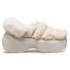 Crocs EVA Snow House Plush Comfortable Warm Clogs Women Footwear Cement-Gray 208938-160