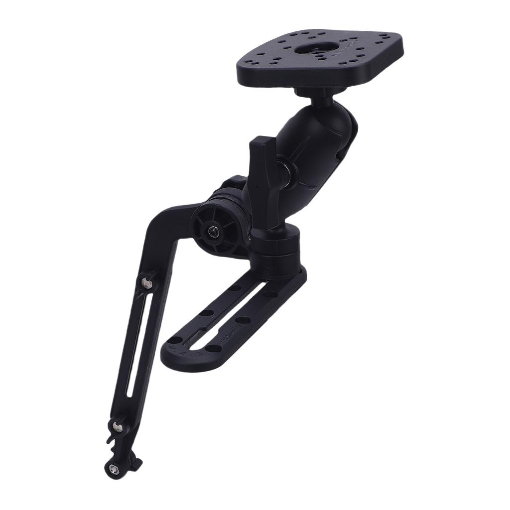 Marine Electronic Mount 1.5in Ball Base Fish Finder Mounting Plate with Adjustable Arm Replacement for Scotty