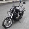 Retro Rear Backrest & Anti-Fall Guard for Qianjiang Flash 300S Motorcycle