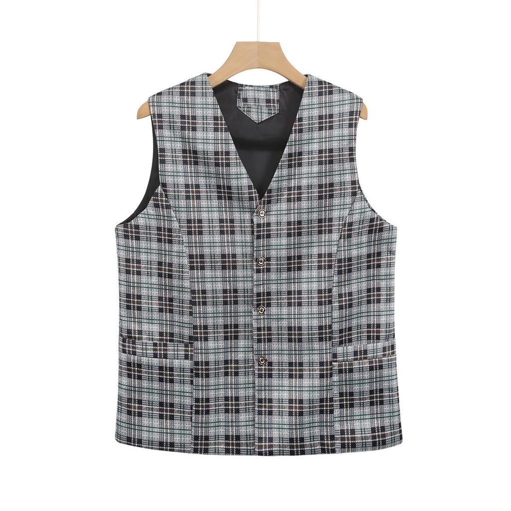 Women's Plus Size Lightweight Sleeveless Vest - Spring/Autumn Jacket for Middle-Aged and Elderly