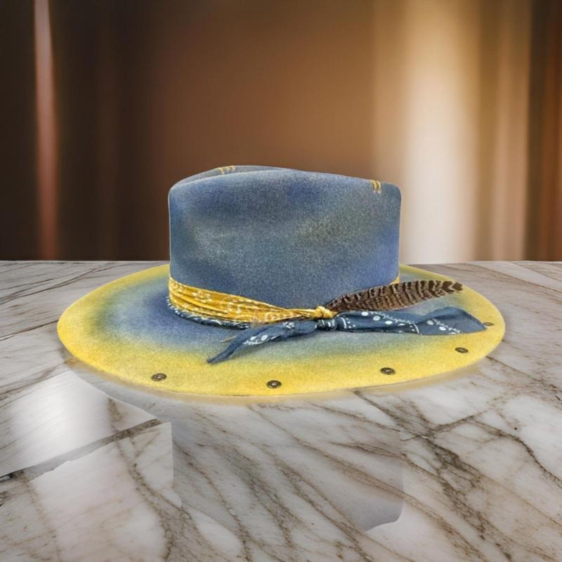 Wool Homburg Panama Hat Exotic Hat for Women Men Photo Props Western for Men Women Unisex Wear Headwear