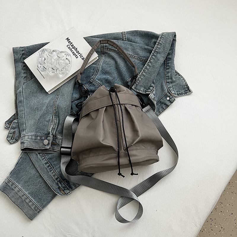 Unique Design Oxford Cloth Bucket Bag For Women Chic And Fashionable