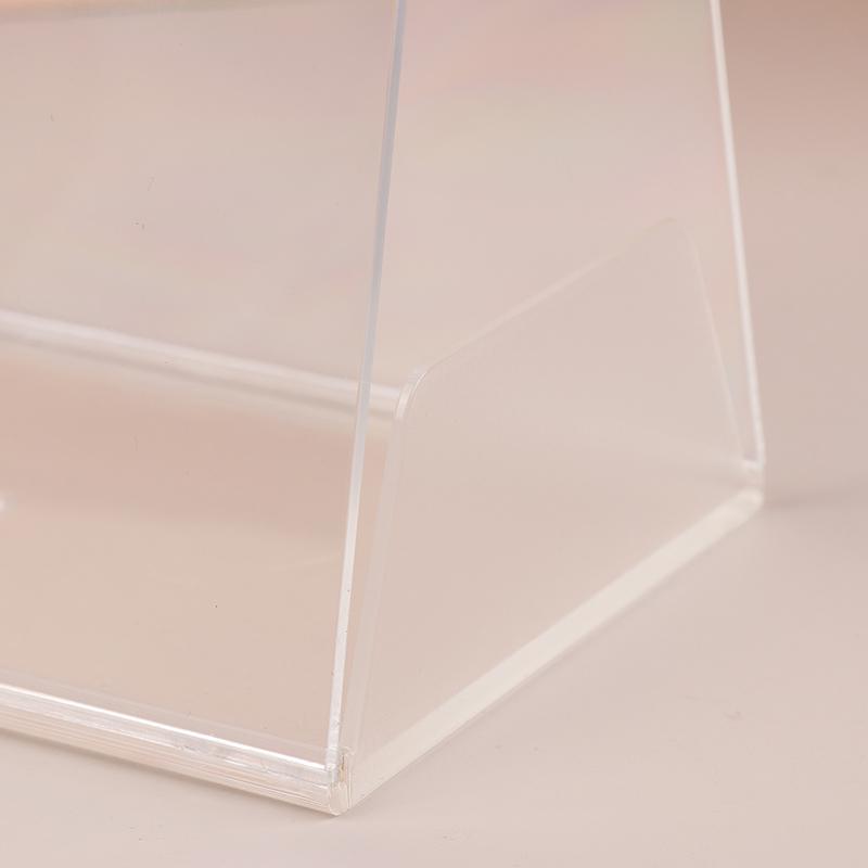 Akrylová květinová taška, akrylová průhledná květinová krabice, opakovaně použitelné nákupní tašky, kreativní květinářské potřeby, balení na Valentýna