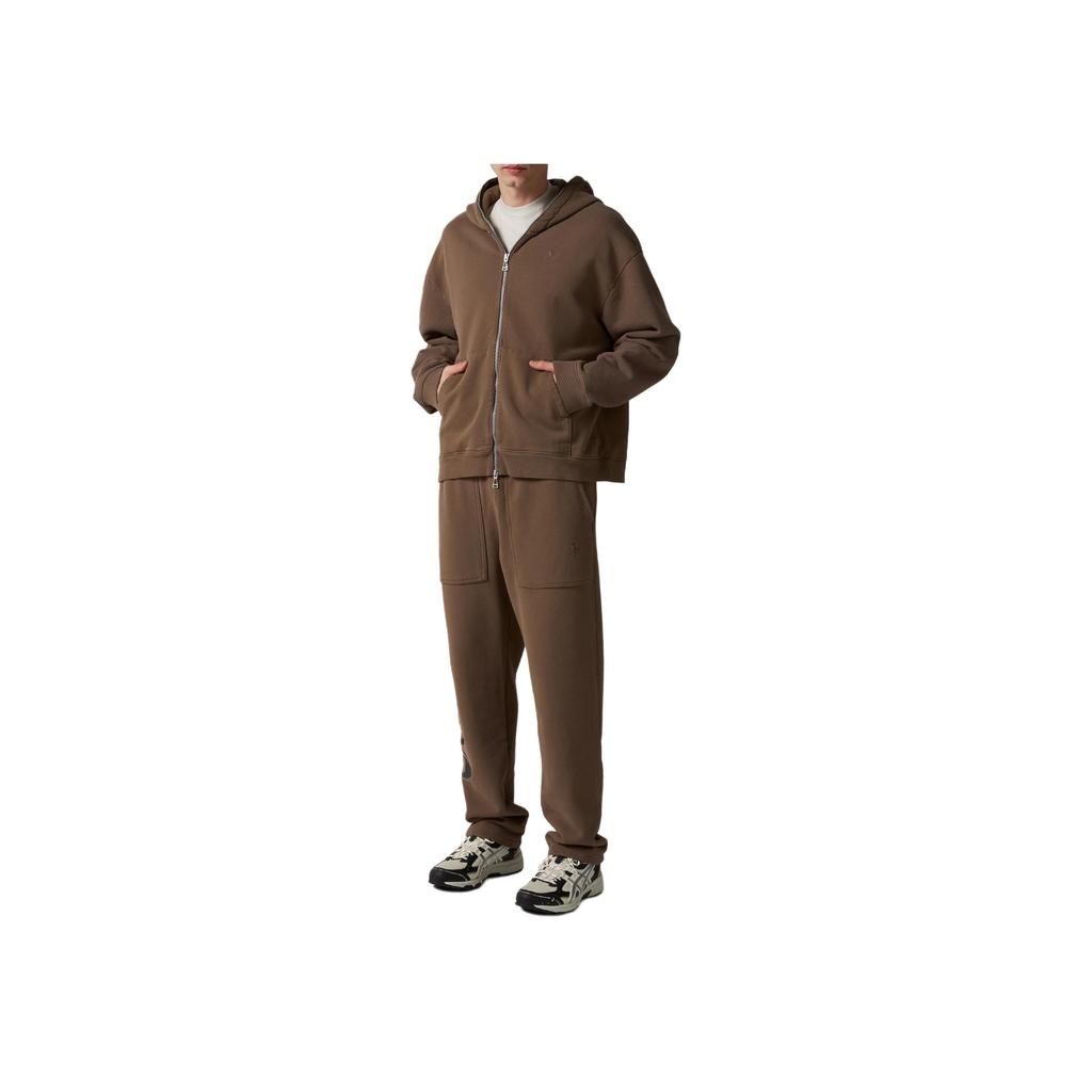 Air Jordan X Travis Scott Fleece Pants Palomino Men Bottoms Brown DZ5508-275