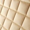 Plush Rear Seat Cushion with Backrest - Breathable, Protective Pad for Vehicle Interiors, Soft Quilted Design, Hand Washable, Fits Most Autos