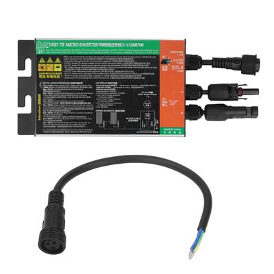 Solární mikroinvertor Mikroinvertor pro připojení k síti MPPT Čistá sinusoida AC 120V pro řízení