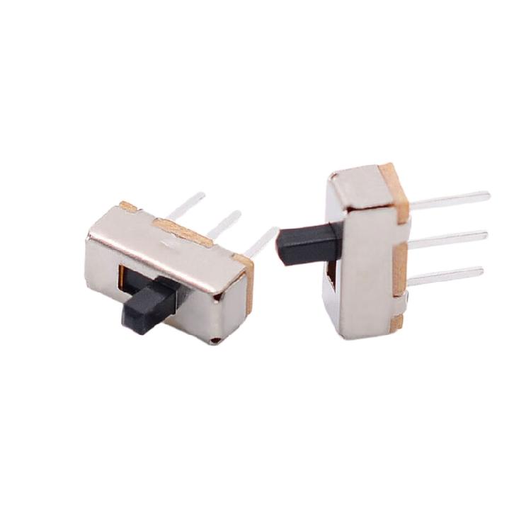 Leiterplatten-Schiebeschalter SS12D005, Kleine Kippschalter, 3-Pin 2-Position Ersatzteil für Schaltungssteuerung, DIY-Montage, Elektronikservice,