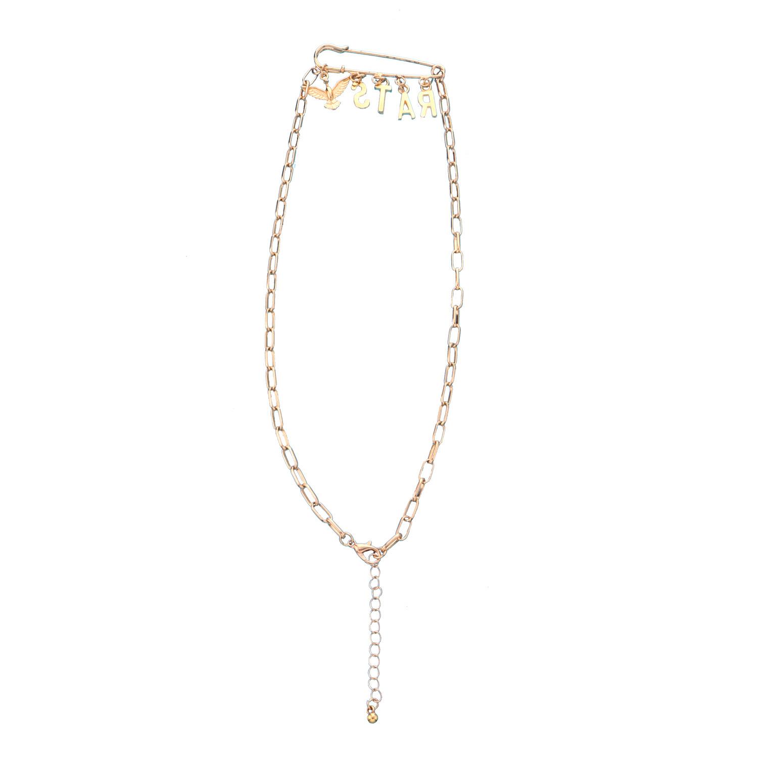 

Аксессуары, модная брошь-булавка из сплава с буквой и звездой в виде орла, персонализированные и креативные многослойные аксессуары-булавки золотой