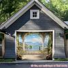 2D Floral Arch Balcony Backdrop Outdoor Wedding Photography Decor