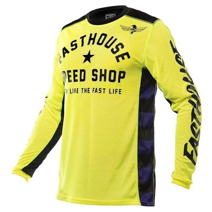 Maillot de moto - FASTHOUSE - Originals - Refroidissement par air - Haute visibilité - Taille S