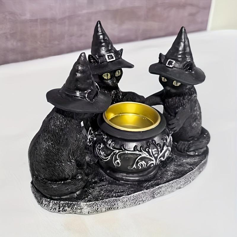 Halloween Totenkopf Kerzenständer Gruselige Dekoration Escape Room Requisit Knochen Kerzenhalter Horror