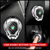 For Skoda Virs Car Engine Ignition Button Switch Button Cover Interior Accessories Fabia Rapid Octavia Kamiq Karoq Kodiaq