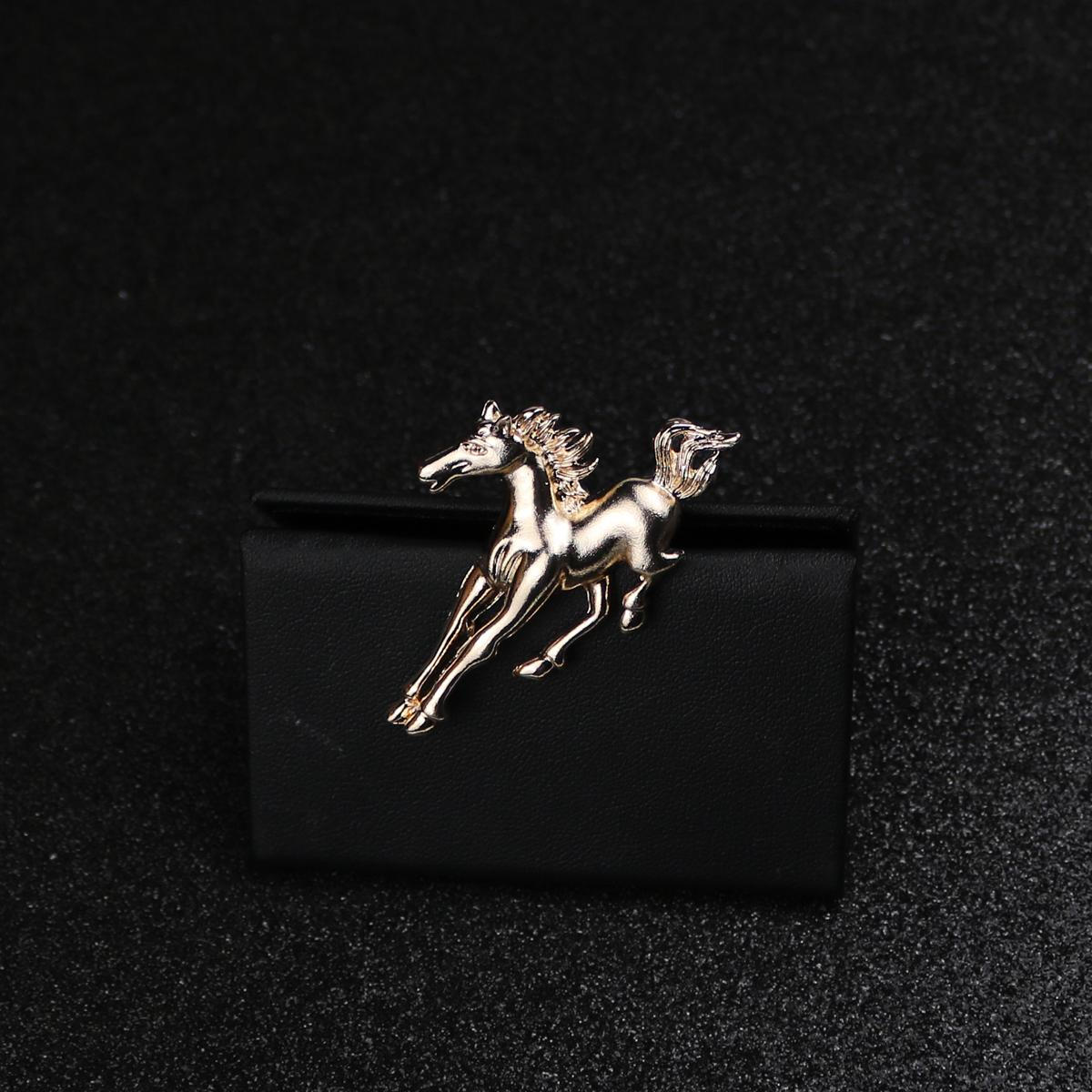 

Мода идущая лошадь брошь животное Pin ювелирные аксессуары, золото