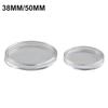 10Pcs Coin Case Transparent Round Storage Case Holder Coin Plastic Box 38/50mm