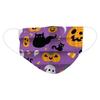 Halloweenská dětská maska ​​na jedno použití vysoce kvalitní průmyslová 3vrstvý ušní háček 10PC