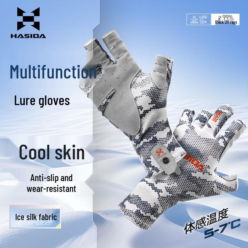 

Рыболовные перчатки HISTAR для спиннинга с защитой от проколов и от солнца Universal (L-XL)