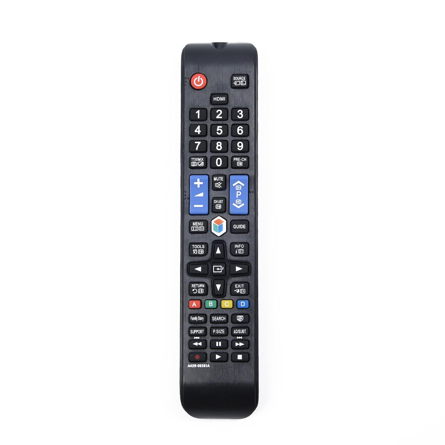 Compatible Black Remote for Samsung For Smart TV AA5900581A Models