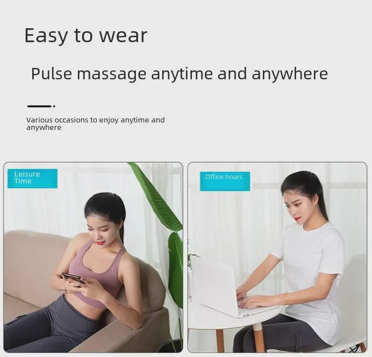 Beheiztes Bauchmassagegerät mit Vibrations- und Impulstherapie zur Gewichtsabnahme und Linderung von Taillenschmerzen