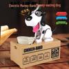 Creative Electric Cartoon Money-Eating Dog Piggy Bank - Lucky Dog Children's Birthday Gift