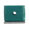 Single Polypropylene Holder for Pipes and Cables Fi-6Mm Screws with Hexagonal Heads Complete