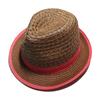 Korean Top Hat Straw Hat Kids Sunhat Spring Summer Beach Sun Hand-knitted Hat Men sale