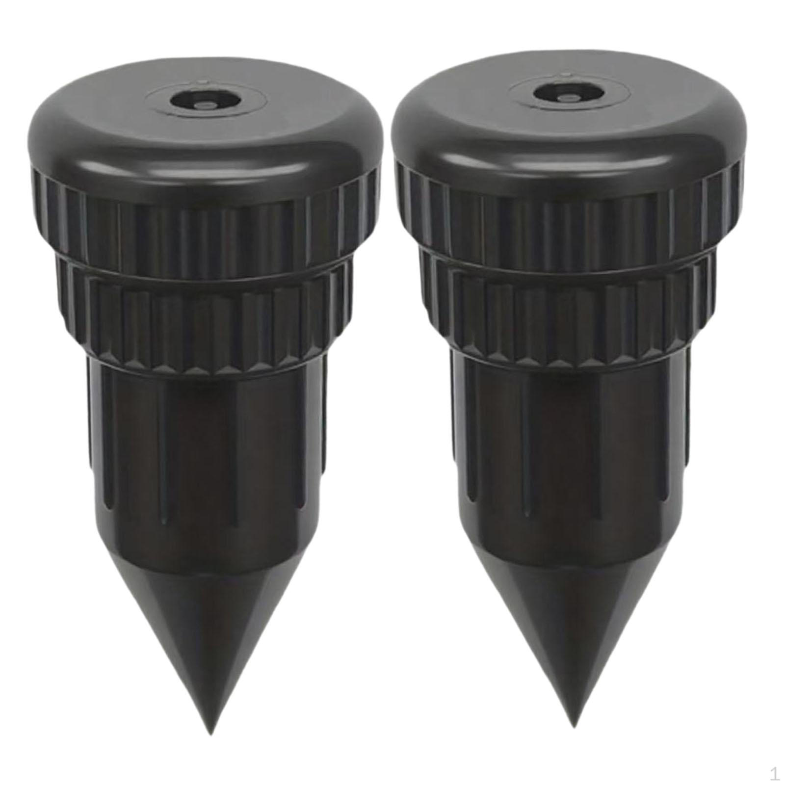 

2 Pieces Key Hider Holder Yard Office Home Valuables Container Jewelry Garden Storage Device