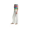Polo Ralph Lauren Letter Logo Striped Short Sleeve Knit Top Women Tops 211792406-001
