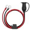 Cigarette Lighter Socket Extension Cable with Fuse, Convenient for Getting Power from , 6.9