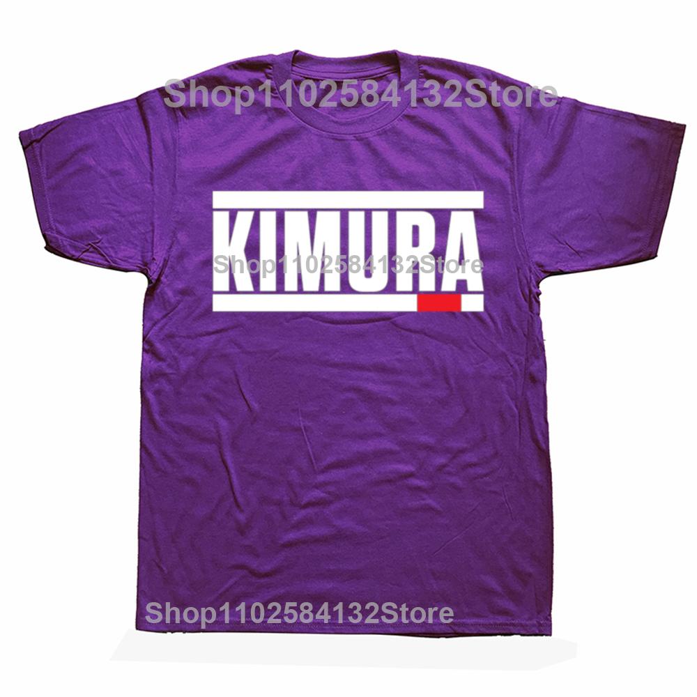 Funny Kimura Brazilian Jiu Jitsu BJJ Graphic Tshirts Men Womens Fashion Casual Tshirt 100 Cotton Loose Oversized T Shirt