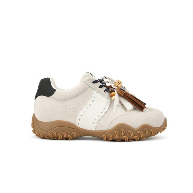 

Кожаная внутренняя высота увеличения см женская ретро балетная дышащая универсальная толстоподошвенная пара шнурков женская 40