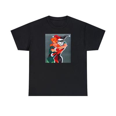 Maglietta Harley Quinn Poison Ivy DC Comics Costumi Anni '90