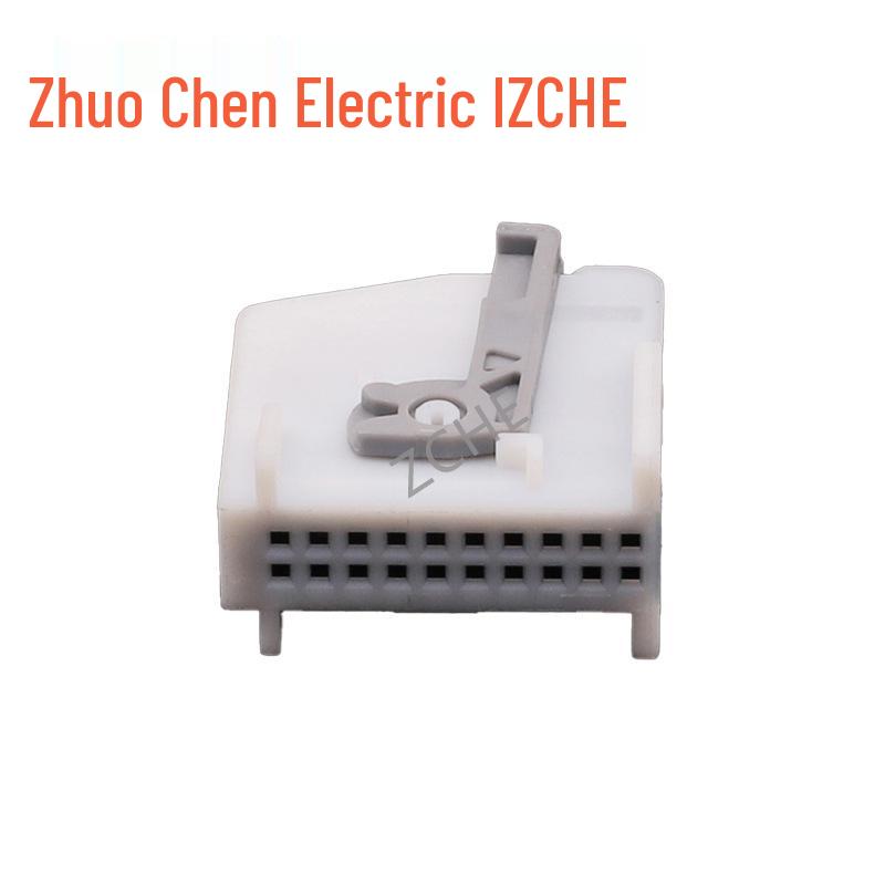 2-1719021-3 Male-Female Automotive Connector with 20-Pin, 20-Hole Plug Terminal