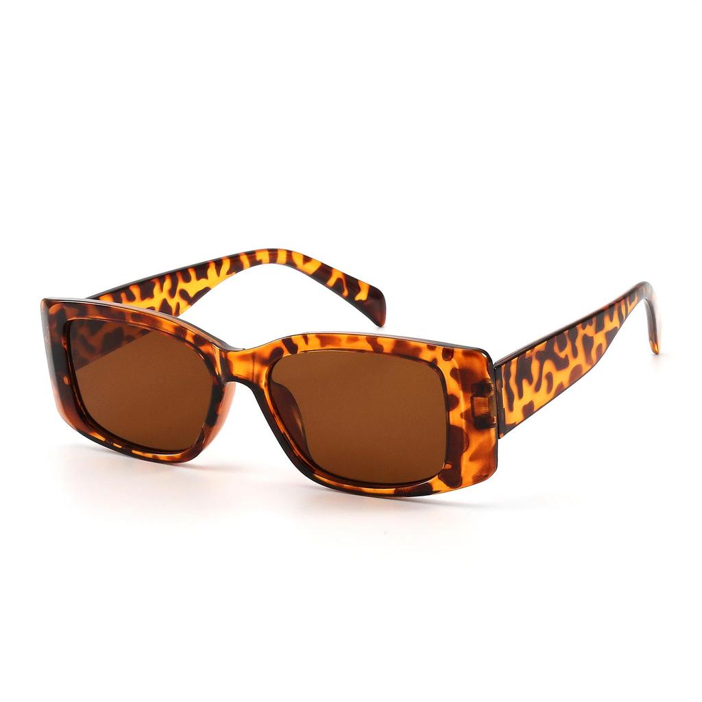 Trendy Y2K Retro Cat Eye Sunglasses: European & American Style Square Frame, Fashionable & Sun Protective.
