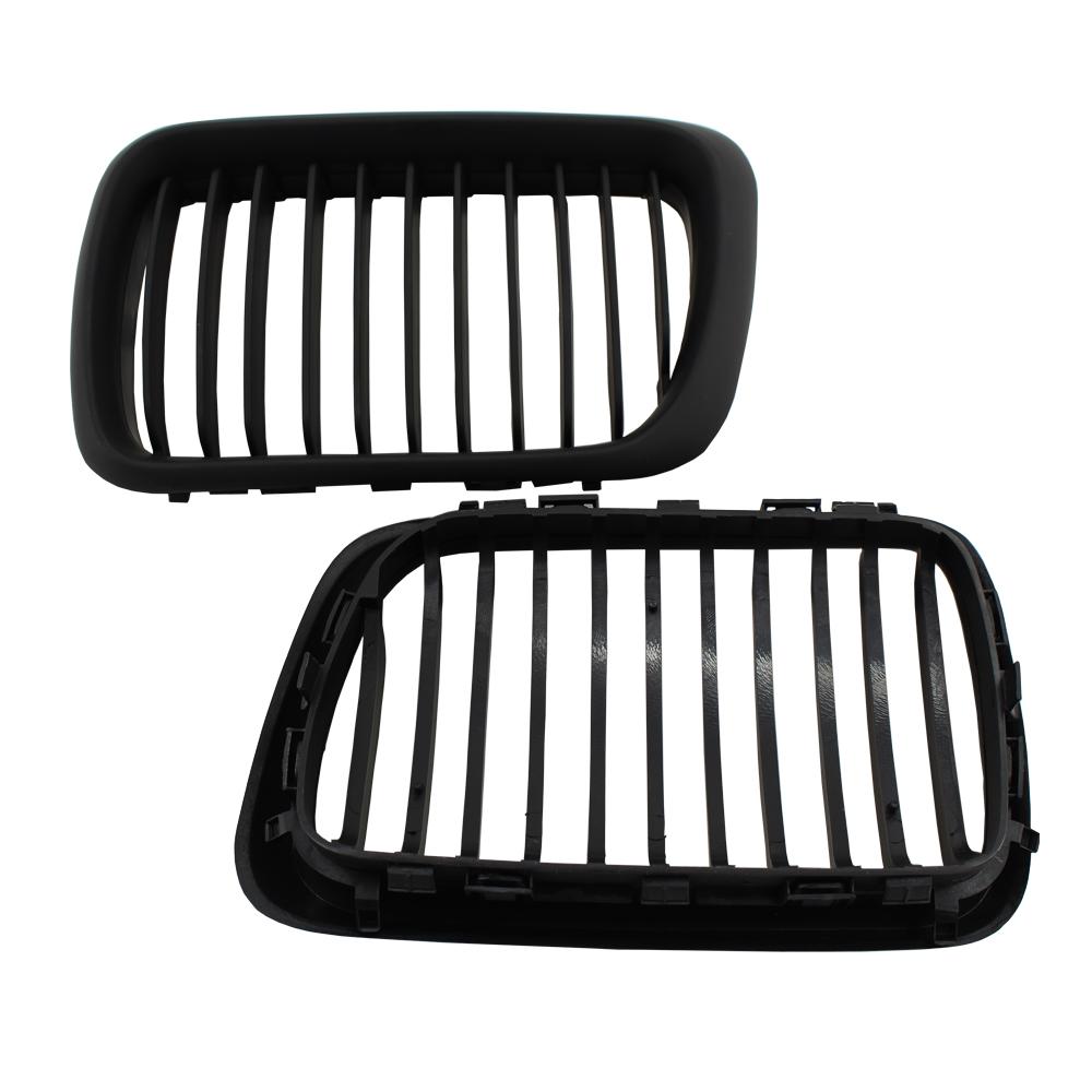 BLACK E36 Grille ABS Front Replacement Hood Kidney Grill For BMW E36 97 98 99 for BMW 318i 323i 325i 320i 328i