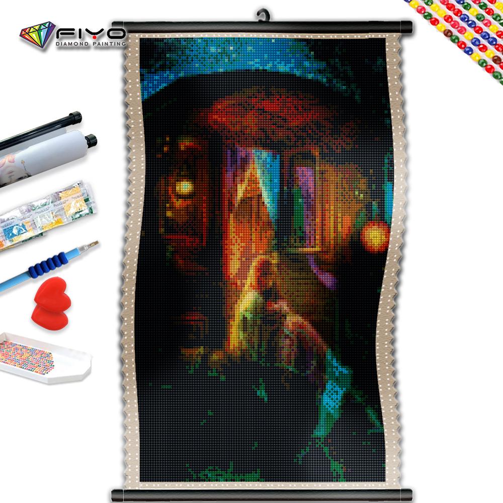 

5D DIY Рамка Алмазная картина Дом Девушка Мозаика Алмазная вышивка Мультфильм Портрет Стразы Ручной Работы Домашний Декор