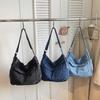 Denim Shoulder Bag Women's Large Capacity Vintage Tote Bag