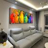 Colorful Parrot Abstract Animal Poster and Prints Wall Art Picture for Living Room Home Decoration Canvas Painting Gifts Cuadros
